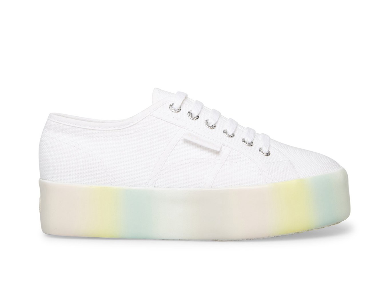Superga White Espadrille Womens - 2790 Cotw Gradientfoxing - 729ZKQMUB